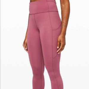 LuLulemon pink leggings